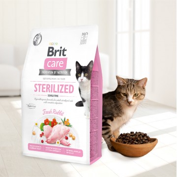 Brit Care Grain-Free Sterilized Sensitive 2kg  (4 Bags)